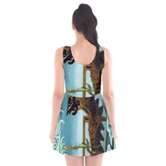 Scoop Neck Skater Dress 