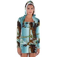 Long Sleeve Hooded T-shirt 