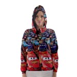 Rali Car,mc Queen Hooded Wind Breaker (Women)