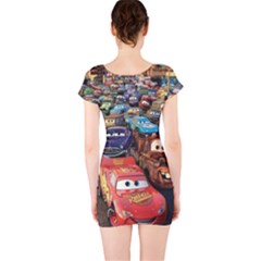 Short Sleeve Bodycon Dress Back Short Sleeve Bodycon Dress Back