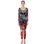 Rali Car,mc Queen Long Sleeve Catsuit