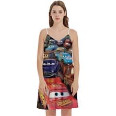 Mini Camis Dress With Pockets 