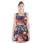 Rali Car,mc Queen Scoop Neck Skater Dress