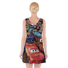 V-Neck Sleeveless Dress 