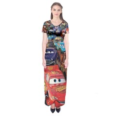 Short Sleeve Maxi Dress 