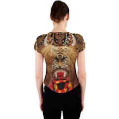 Crew Neck Crop Top 