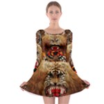 Reok Long Sleeve Skater Dress