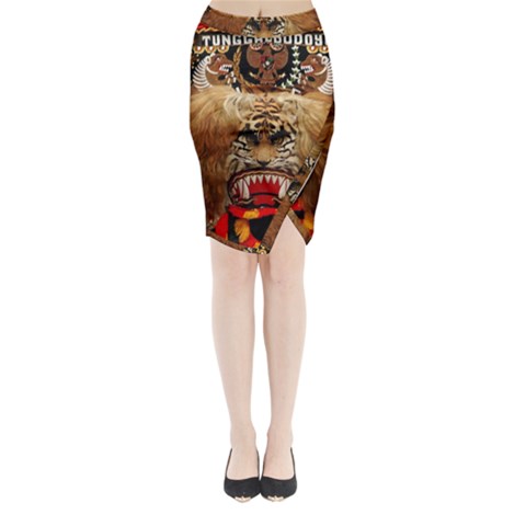 Reok Midi Wrap Pencil Skirt from ArtsNow.com