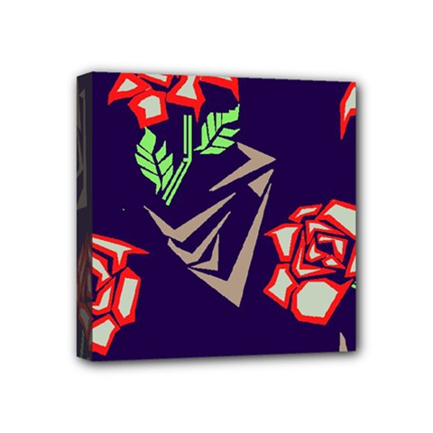 Terminator Roses Mini Canvas 4  x 4  (Stretched) from ArtsNow.com