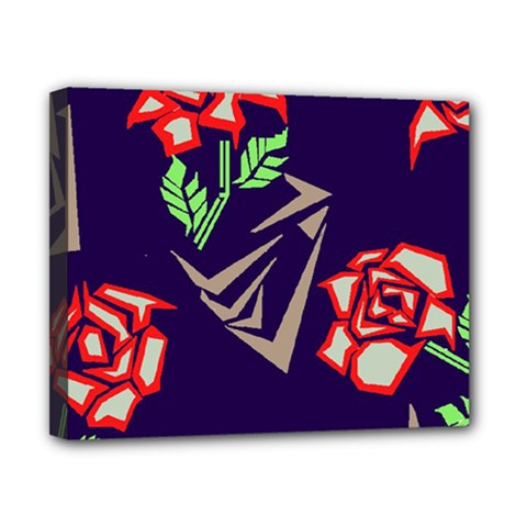Terminator Roses Canvas 10  x 8  (Stretched) from ArtsNow.com