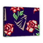 Terminator Roses Canvas 14  x 11  (Stretched)