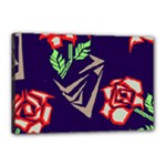 Terminator Roses Canvas 18  x 12  (Stretched)