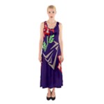 Terminator Roses Sleeveless Maxi Dress