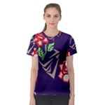 Terminator Roses Women s Sport Mesh Tee