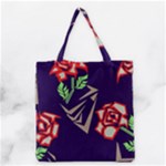Terminator Roses Grocery Tote Bag