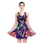 Terminator Roses Reversible Skater Dress
