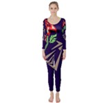 Terminator Roses Long Sleeve Catsuit
