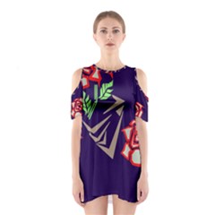Shoulder Cutout One Piece Dress 