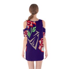 Shoulder Cutout One Piece Dress 