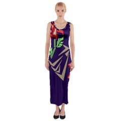 Fitted Maxi Dress 