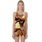 Wayang One Piece Boyleg Swimsuit