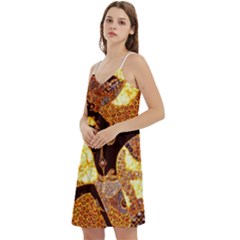Mini Camis Dress With Pockets 