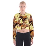 Wayang Women s Cropped Sweatshirt