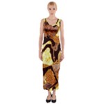 Wayang Fitted Maxi Dress