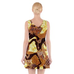 V-Neck Sleeveless Dress 
