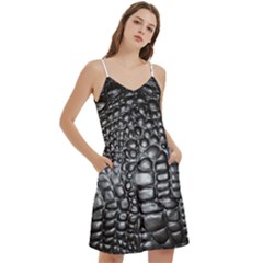 Mini Camis Dress With Pockets 
