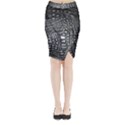 Midi Wrap Pencil Skirt 