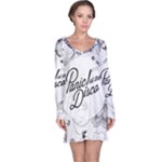 Panic At The Disco Flowers Long Sleeve Nightdress