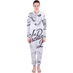 Panic At The Disco Flowers Hooded Jumpsuit (Ladies)
