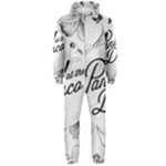 Panic At The Disco Flowers Hooded Jumpsuit (Men)