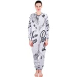 Panic At The Disco Flowers OnePiece Jumpsuit (Ladies)