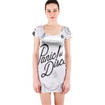 Panic At The Disco Flowers Short Sleeve Bodycon Dress
