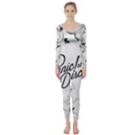 Panic At The Disco Flowers Long Sleeve Catsuit