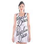 Panic At The Disco Flowers Scoop Neck Skater Dress