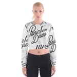Panic At The Disco Flowers Women s Cropped Sweatshirt