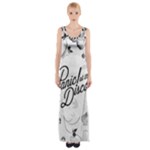 Panic At The Disco Flowers Maxi Thigh Split Dress