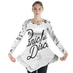Panic At The Disco Flowers Long Sleeve Tunic 