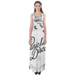 Panic At The Disco Flowers Empire Waist Maxi Dress
