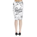 Midi Wrap Pencil Skirt 
