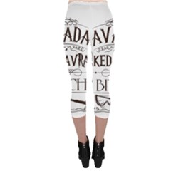 Capri Leggings  Back