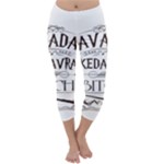 Avada Kedavra Bitch Harry  Potter Capri Winter Leggings 