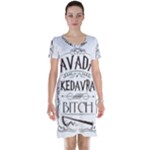 Avada Kedavra Bitch Harry  Potter Short Sleeve Nightdress