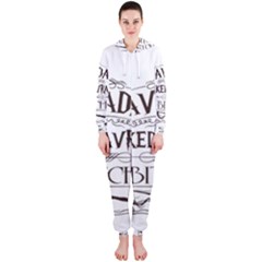 Hooded Jumpsuit (Ladies) 