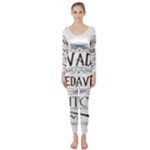 Avada Kedavra Bitch Harry  Potter Long Sleeve Catsuit