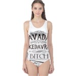 Avada Kedavra Bitch Harry  Potter One Piece Swimsuit