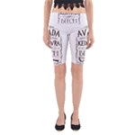 Avada Kedavra Bitch Harry  Potter Yoga Cropped Leggings